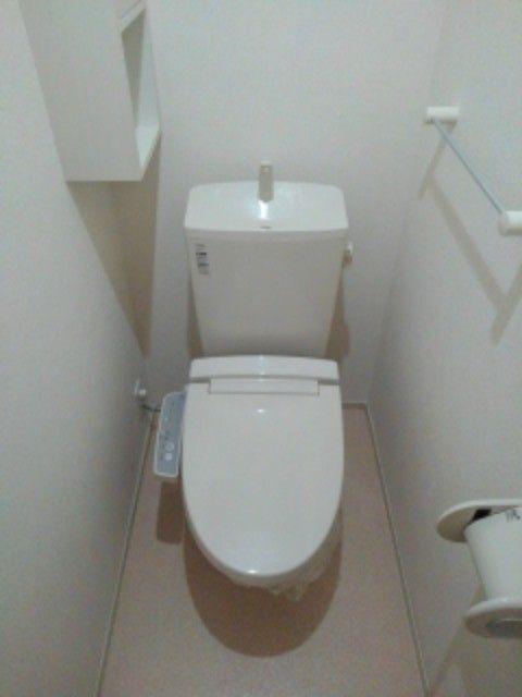 袋井市愛野アパート トイレ