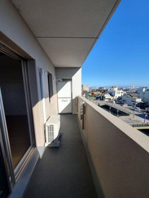焼津市栄町マンション バルコニー
