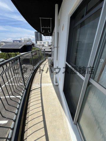 藤枝市駅前マンション バルコニー
