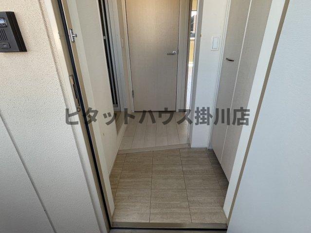 磐田市森下アパート 玄関