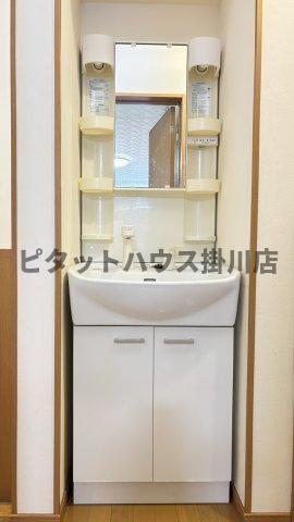 袋井市川井アパート 洗面