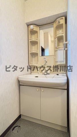 袋井市川井マンション 洗面
