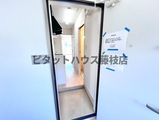 焼津市大覚寺アパート 玄関