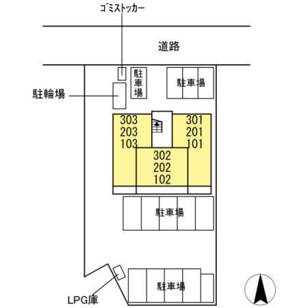 藤枝市高柳アパート 部屋画像