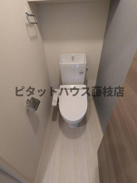 藤枝市高柳アパート トイレ