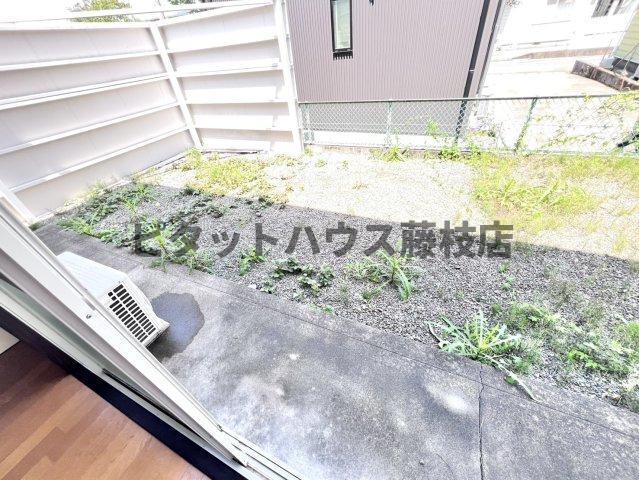焼津市五ケ堀之内アパート 庭