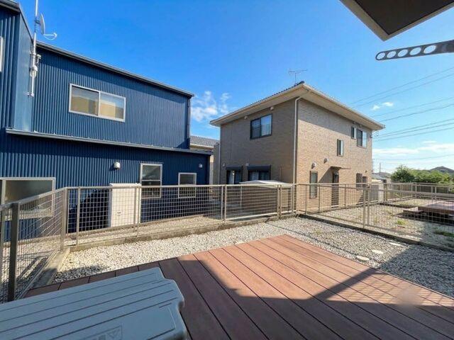 袋井市浅羽アパート 庭