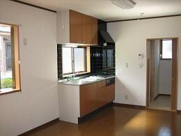 袋井市広岡アパート キッチン