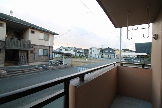 菊川市加茂マンション バルコニー