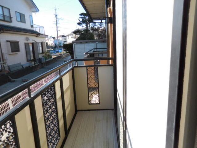 藤枝市高柳アパート バルコニー