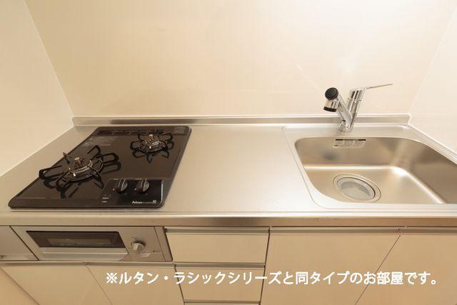 磐田市見付アパート キッチン