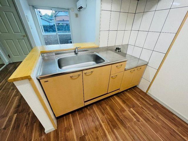 掛川市高御所アパート キッチン