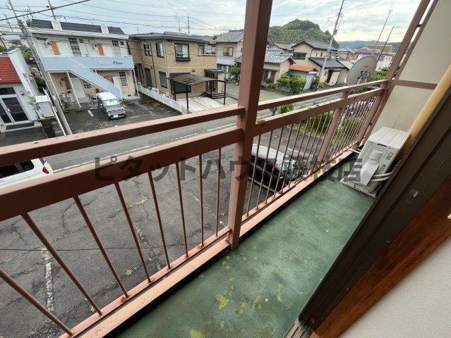 藤枝市音羽町アパート バルコニー