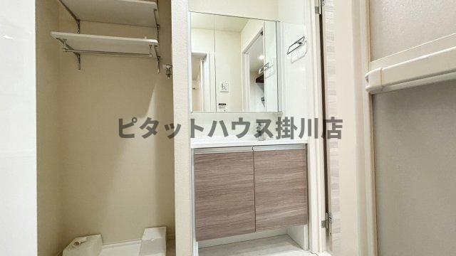 袋井市栄町アパート 洗面