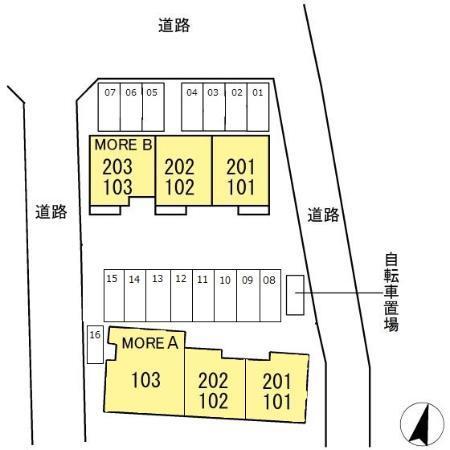 磐田市国府台アパート 部屋画像