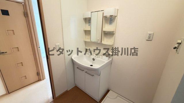 袋井市堀越アパート 洗面