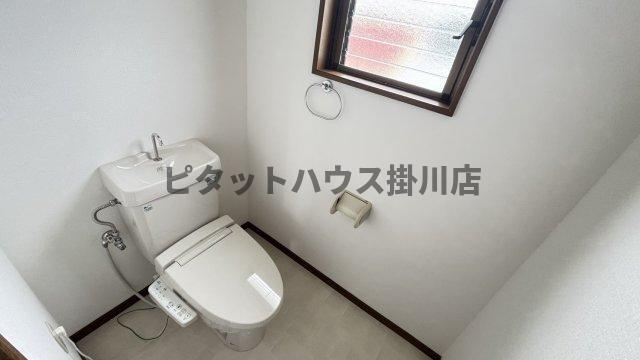 袋井市高尾アパート トイレ