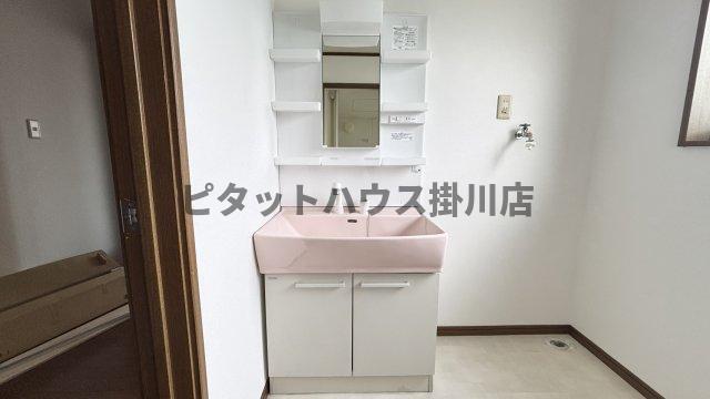 袋井市高尾アパート 洗面