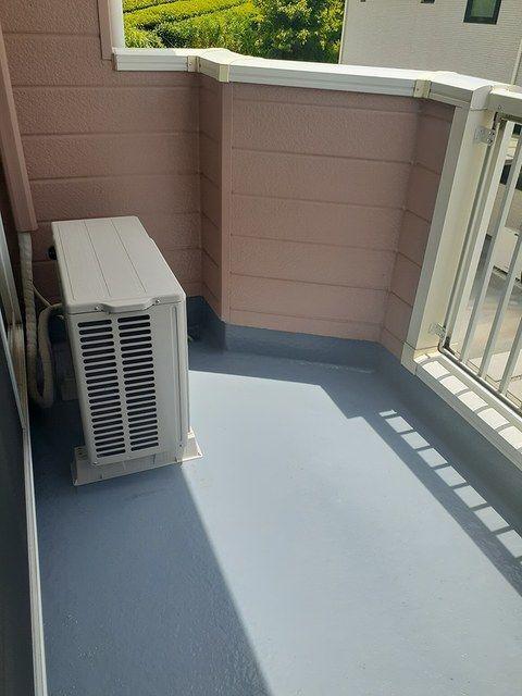 掛川市初馬アパート バルコニー