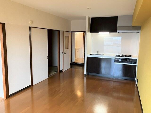 袋井市堀越マンション リビング