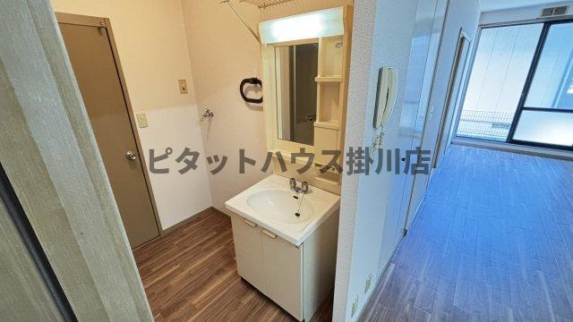 袋井市葵町アパート 洗面