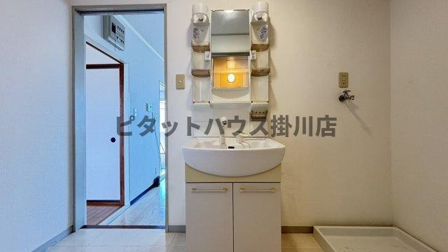 袋井市久能アパート 洗面