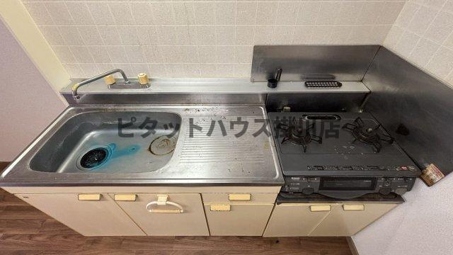 袋井市葵町アパート キッチン