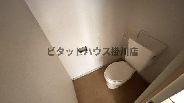 袋井市久能アパート トイレ