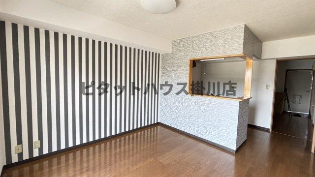 袋井市久能マンション リビング