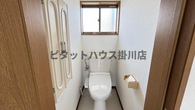 袋井市久能アパート トイレ