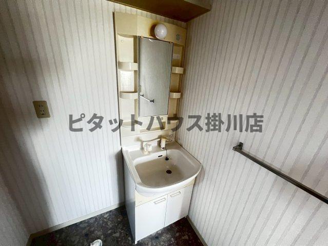 掛川市大坂アパート 洗面