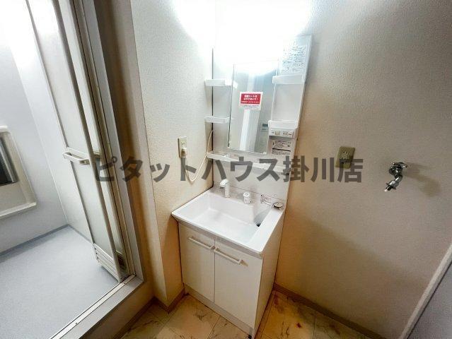 掛川市大坂アパート 洗面