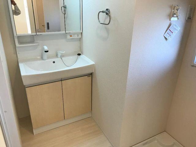 磐田市森下アパート 洗面
