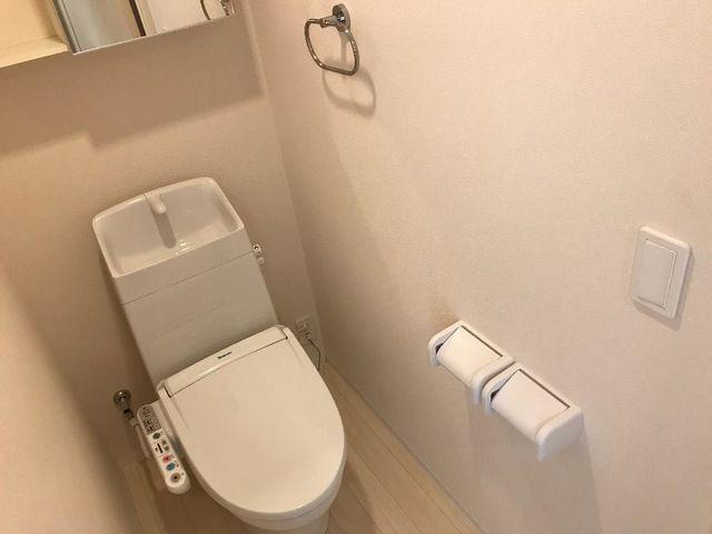 磐田市森下アパート トイレ