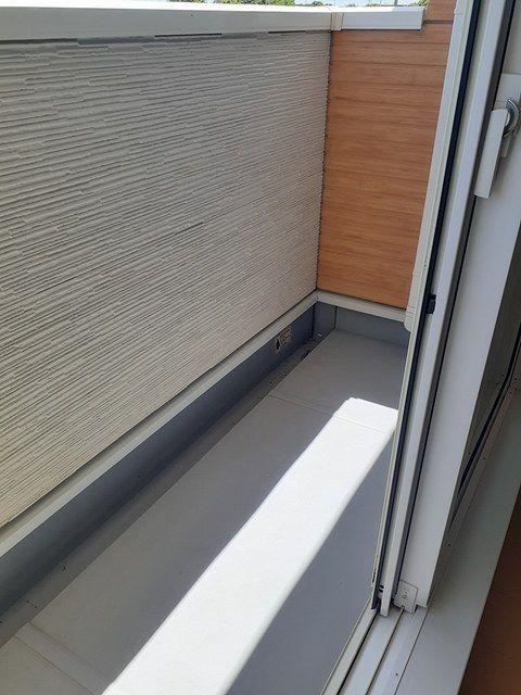 掛川市沖之須アパート バルコニー