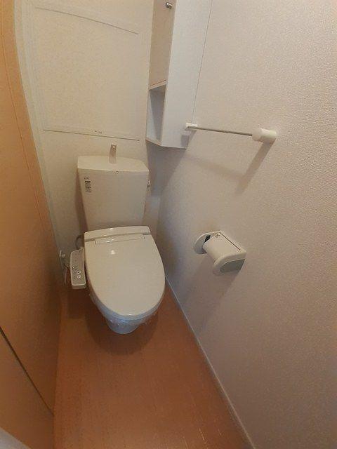 菊川市本所アパート トイレ