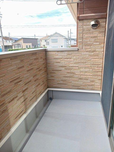 御前崎市池新田アパート バルコニー