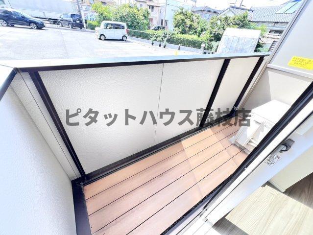 藤枝市高柳アパート バルコニー