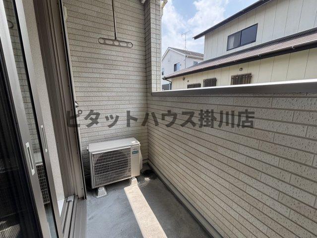 掛川市杉谷アパート バルコニー