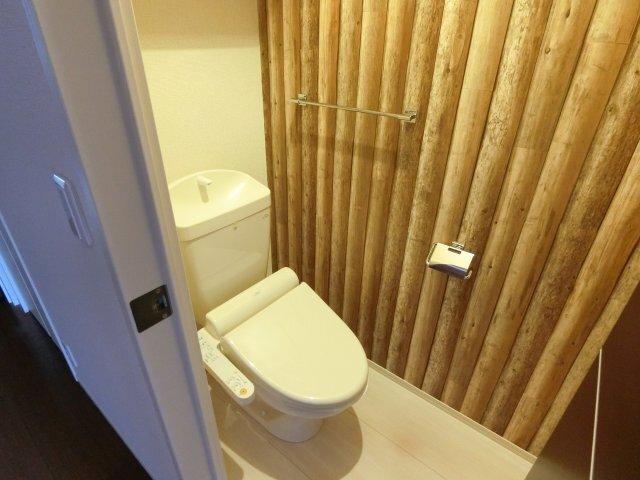 掛川市富部アパート トイレ