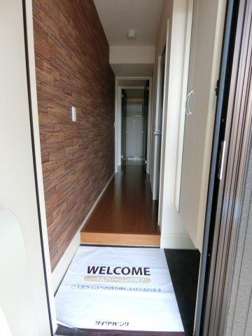 掛川市富部アパート 玄関