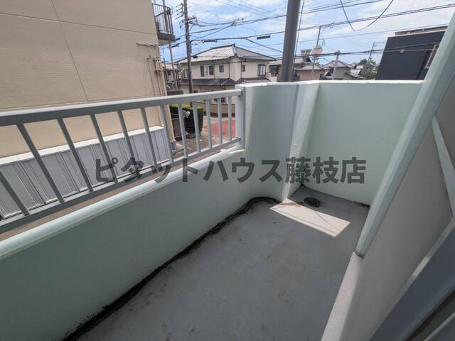 焼津市西小川マンション バルコニー