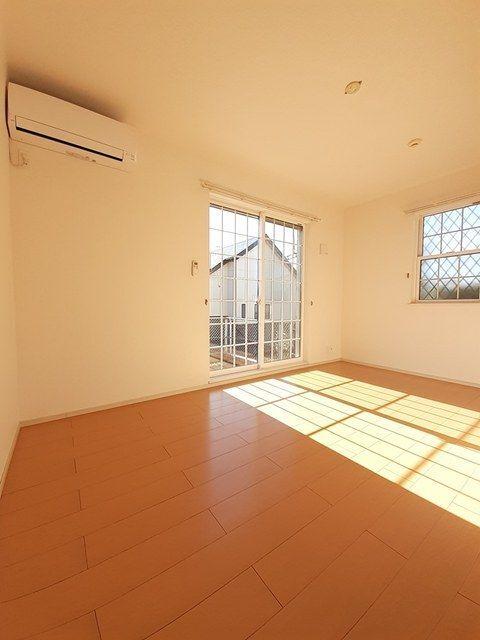 磐田市水堀アパート リビング