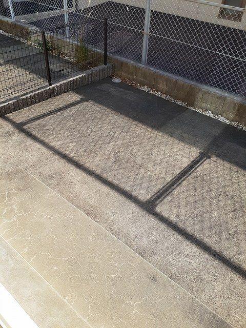 磐田市水堀アパート 庭