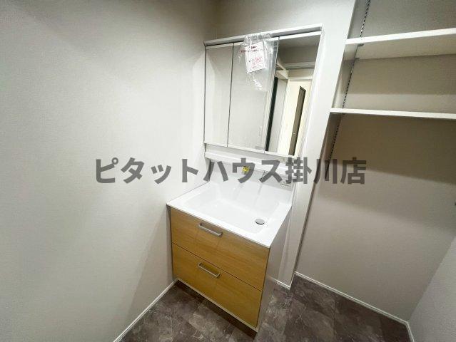 磐田市中泉アパート 洗面