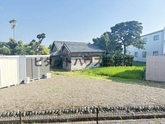 島田市高島町アパート 庭