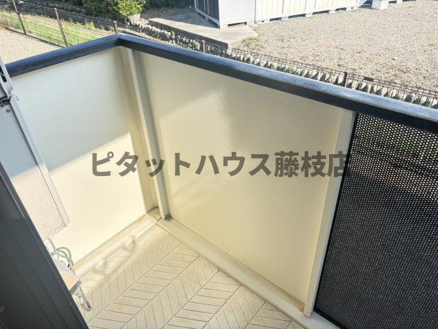 島田市高島町アパート バルコニー