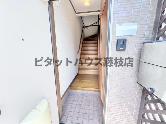 牧之原市細江アパート 玄関