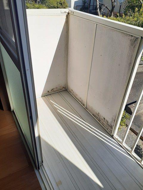 掛川市上張アパート バルコニー