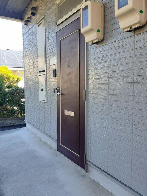 掛川市上張アパート 玄関